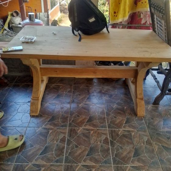 โต๊ะโม้สักมือ1(ยังไม่ได้ทำสี