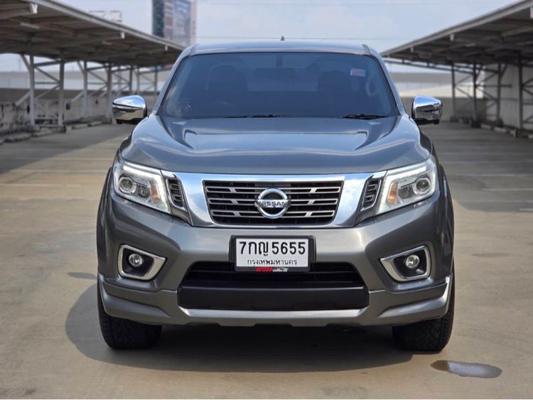 Nissan Navara 2018 Pickup ดีเซล ไม่ติดแก๊ส เกียร์อัตโนมัติ เทา