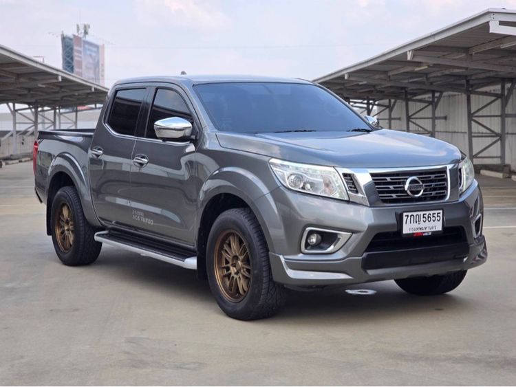 Nissan Navara 2018 Pickup ดีเซล ไม่ติดแก๊ส เกียร์อัตโนมัติ เทา รูปที่ 2
