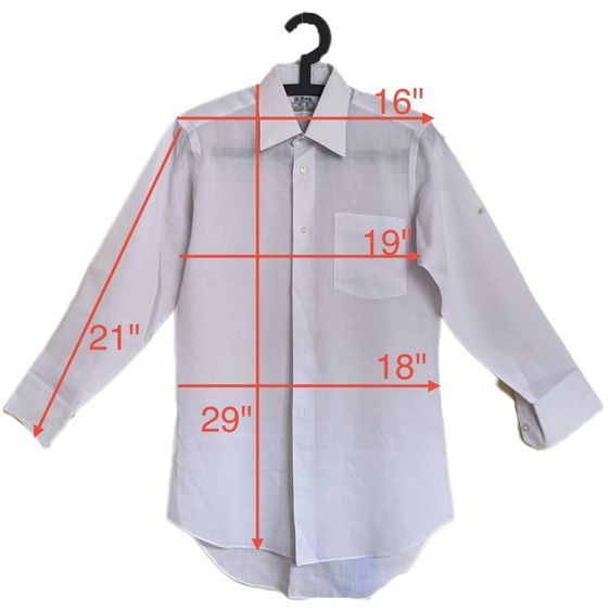 Ukeguchi Shirt เชิ้ตสีขาว ใส่ทำงาน เรียน สอบ เสื้อสั่งตัด จากแบรนด์ญี่ปุ่น รูปที่ 8