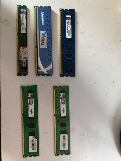 ที่เก็บข้อมูลและเมมโมรี่การ์ด Ram DDR3 2G และ 4G หลายรายการ