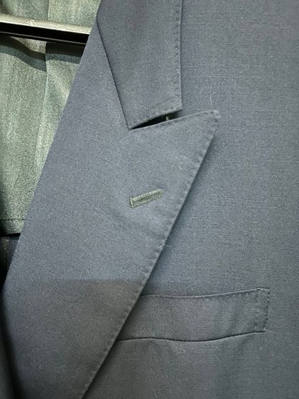 เสื้อสูท 4 กระดุม สีกรมท่า ไซส์ 47-48 ส่งฟรี  รูปที่ 6