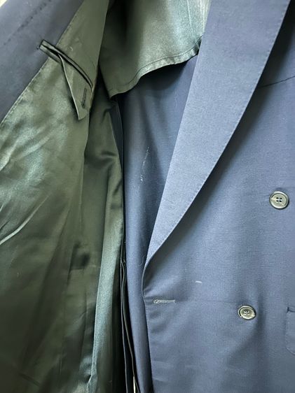 เสื้อสูท 4 กระดุม สีกรมท่า ไซส์ 47-48 ส่งฟรี  รูปที่ 5