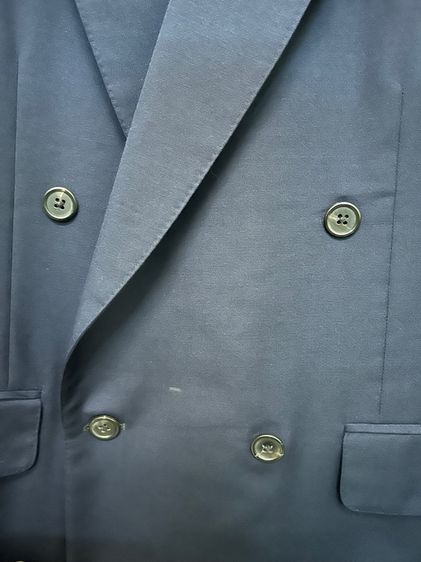 เสื้อสูท 4 กระดุม สีกรมท่า ไซส์ 47-48 ส่งฟรี  รูปที่ 3