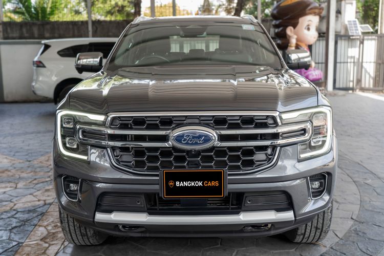 Ford Everest 2024 2.0 Titanium Plus 4WD Utility-car ดีเซล เกียร์อัตโนมัติ เทา รูปที่ 3