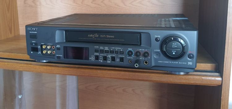 เครื่องเสียงไฮไฟ Sony เครื่องเล่นวิดีโอเทปคาราโอเกะ สภาพดี