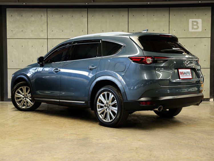 Mazda CX-8 2022 2.2 XDL Exclusive 4WD Utility-car ดีเซล ไม่ติดแก๊ส เกียร์อัตโนมัติ เทา รูปที่ 4