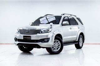 TOYOTA FORTUNER 3.0 V 2WD AT 2013  ออกรถ 0 บาท รหัสรถ 5C628