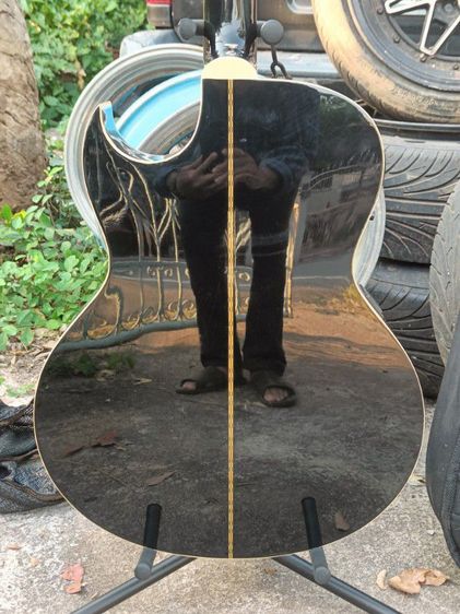 กีตาร์โปร่งไฟฟ้า Greg Bennett TMJ‑5CE BK รูปที่ 7