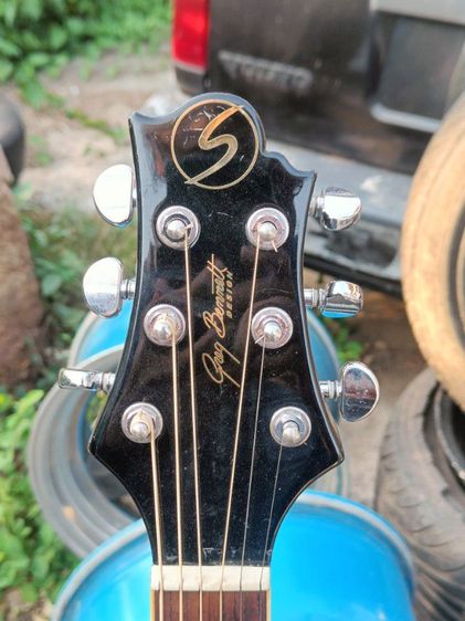 กีตาร์โปร่งไฟฟ้า Greg Bennett TMJ‑5CE BK รูปที่ 5