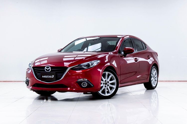 Mazda Mazda3 2017 2.0 S Sedan เบนซิน ไม่ติดแก๊ส เกียร์อัตโนมัติ แดง รูปที่ 4