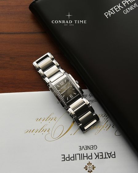 Patek Twenty4 49101200A 010 Gray Sunburst Dial Stainless steel 2024 25 x 30 mm Fullset  รูปที่ 3