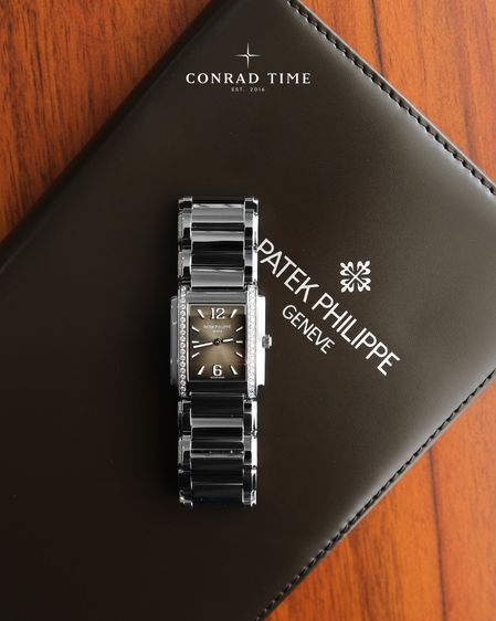 Patek Twenty4 49101200A 010 Gray Sunburst Dial Stainless steel 2024 25 x 30 mm Fullset 