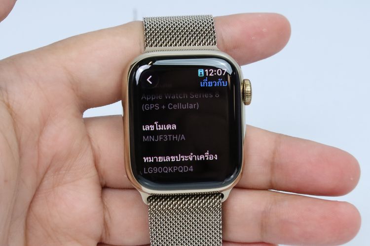 Apple Watch Series 8 Stainless Steel 41mm GPS+Cellular - ID26030163 รูปที่ 7