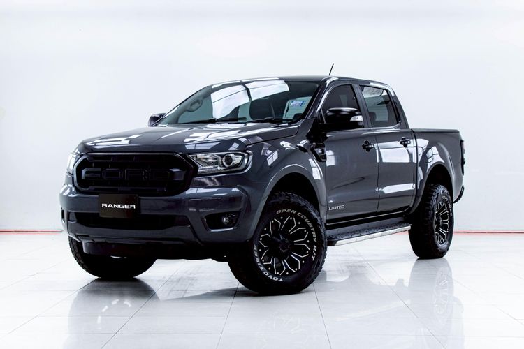 Ford Ranger 2019 2.0 Hi-Rider Limited Pickup ดีเซล ไม่ติดแก๊ส เกียร์อัตโนมัติ เทา
