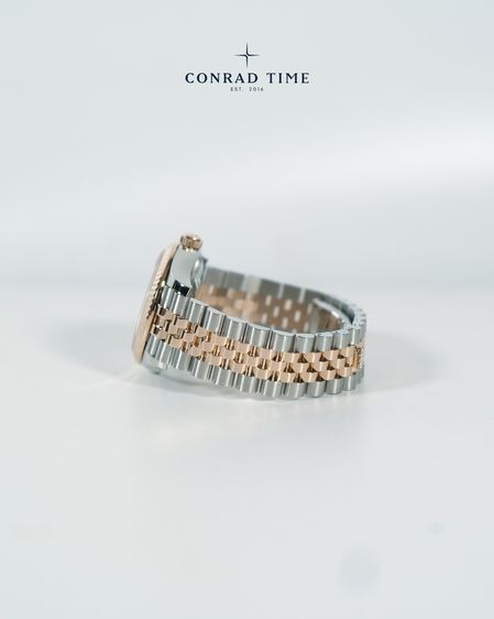 Rolex Datejust 278271 Rose Roman Dial Rose Gold Two-Tone Jubilee 2020 31mm. Fullset  รูปที่ 9