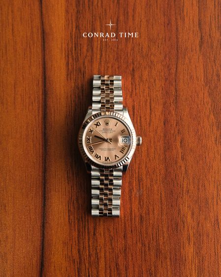 Rolex Datejust 278271 Rose Roman Dial Rose Gold Two-Tone Jubilee 2020 31mm. Fullset  รูปที่ 2