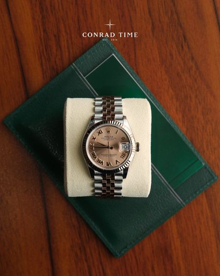 Rolex Datejust 278271 Rose Roman Dial Rose Gold Two-Tone Jubilee 2020 31mm. Fullset  รูปที่ 3