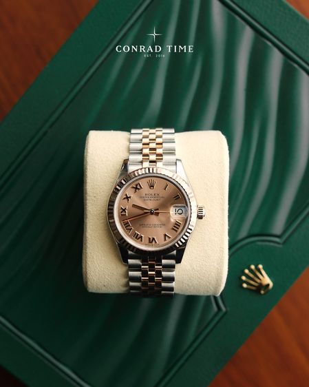 Rolex Datejust 278271 Rose Roman Dial Rose Gold Two-Tone Jubilee 2020 31mm. Fullset 