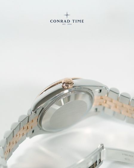 Rolex Datejust 278271 Rose Roman Dial Rose Gold Two-Tone Jubilee 2020 31mm. Fullset  รูปที่ 13