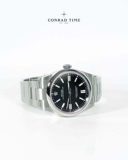 New Rolex Oyster Perpetual 134300 Black Dial Oyster Steel 2025 41mm.  Fullset  รูปที่ 6