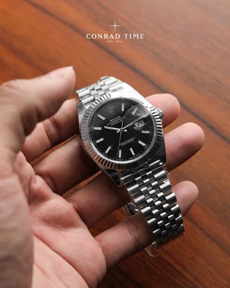 New Rolex Datejust 126334 Black Dial Jubilee 2026 41mm. Fullset  รูปที่ 3