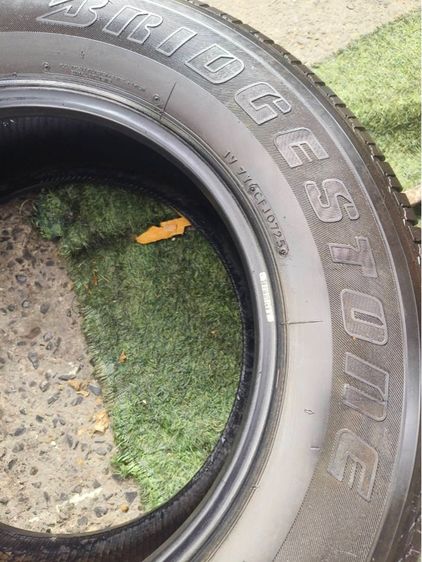 ยางน้องป้ายแดง Bridgestone HT 265 65 17 ปี 25 ชุดละ 10,000 บาทครับ รูปที่ 9