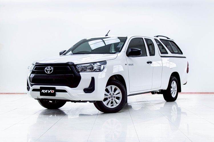 Toyota Hilux Revo 2020 Smart Cab 2.4 Mid Z Edition Pickup ดีเซล ไม่ติดแก๊ส เกียร์อัตโนมัติ ขาว รูปที่ 4