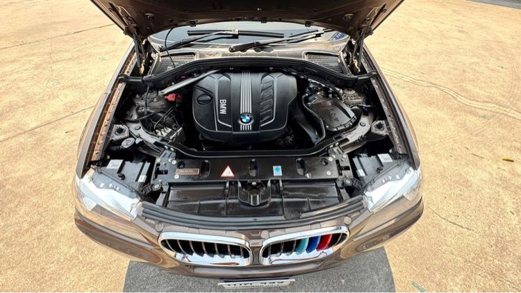 BMW X3 2012 2.0 xDrive20d Highline 4WD Van ดีเซล ไม่ติดแก๊ส เกียร์อัตโนมัติ น้ำตาล รูปที่ 2