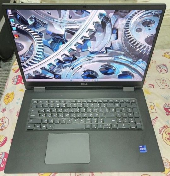 Topสุด Workstation กาดจอ 12 gb จอ 17นิ้ว Dell Precision 7770 i9-12950 HX แรม32 GB กาดจอ Rtx A3000(12gb) SSD 1tb จอ 17.3นิ้ว  วินแท้ คีไฟ 
