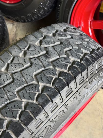 มือสอง TE37 ขอบ15” 5รู114.3 กว้าง10” ET-10 ลึกสุดใจ ยาง 225 70 R15 Hankook AT2 ปี21 ดอกดีทั้ง 4เส้น รูปที่ 6