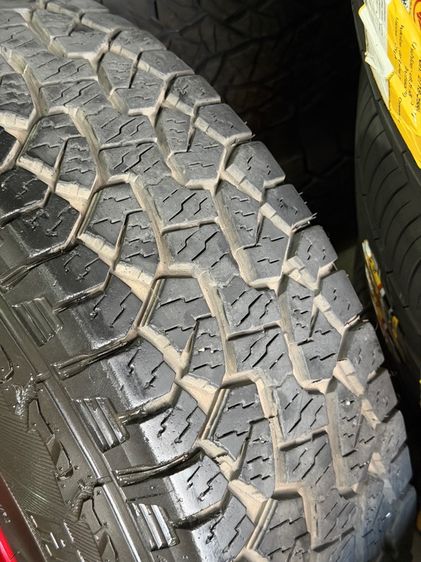 มือสอง TE37 ขอบ15” 5รู114.3 กว้าง10” ET-10 ลึกสุดใจ ยาง 225 70 R15 Hankook AT2 ปี21 ดอกดีทั้ง 4เส้น รูปที่ 8