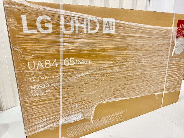 LG UHD 4K 65 นิ้ว มือ 1 Smart TV ประกันศูนย์ รุ่นใหม่ล่าสุดปี 2026 AI Processor Gen8 มี magic remote รูปที่ 3