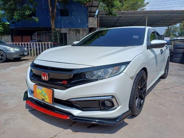 Honda Civic 2018 1.8 EL i-VTEC Sedan เบนซิน ไม่ติดแก๊ส เกียร์อัตโนมัติ ขาว รูปที่ 4
