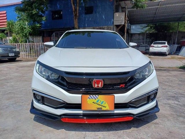 Honda Civic 2018 1.8 EL i-VTEC Sedan เบนซิน ไม่ติดแก๊ส เกียร์อัตโนมัติ ขาว รูปที่ 3