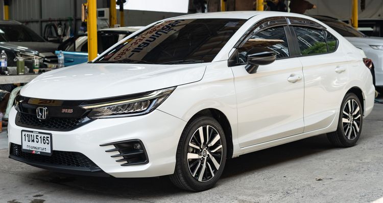 Honda City 2020 1.0 RS Sedan เบนซิน ไม่ติดแก๊ส เกียร์อัตโนมัติ ขาว รูปที่ 2