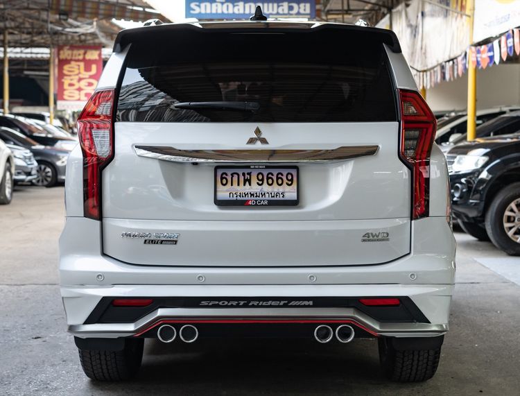 Mitsubishi Pajero Sport 2023 2.4 GT Premium Elite Edition 4WD Utility-car ดีเซล ไม่ติดแก๊ส เกียร์อัตโนมัติ ขาว รูปที่ 4