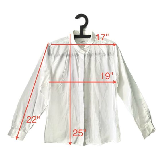 เชิ้ตสีขาว ผู้หญิง the Savile Row company  รูปที่ 6