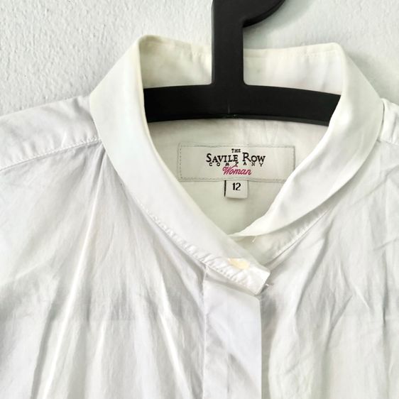 แขนยาว ฟรีไซส์ เสื้อเชิ้ตและเสื้อผู้หญิง อื่นๆ เชิ้ตสีขาว ผู้หญิง the Savile Row company 