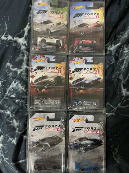 โมเดลรถสะสม Hotwheels Forza Horizon 4 Set