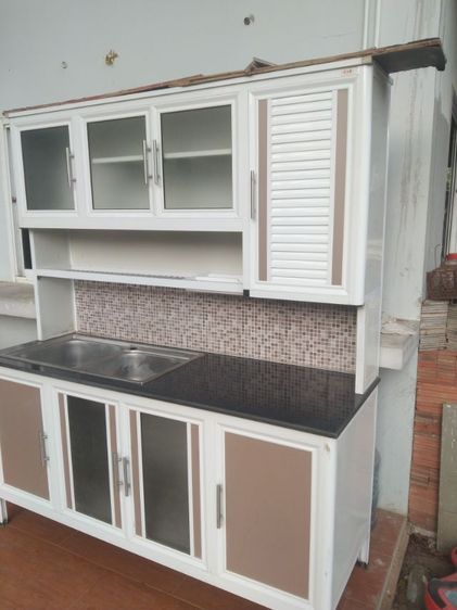 🔥 ขายตู้ซิงค์ล้างจานอลูมิเนียม พร้อมตู้เก็บจานด้านบน 🔥

ขนาดใหญ่ 160 × 180 ซม.
โครง อลูมิเนียมทั้งชุด แข็งแรง ไม่เป็นสนิม

 รูปที่ 4