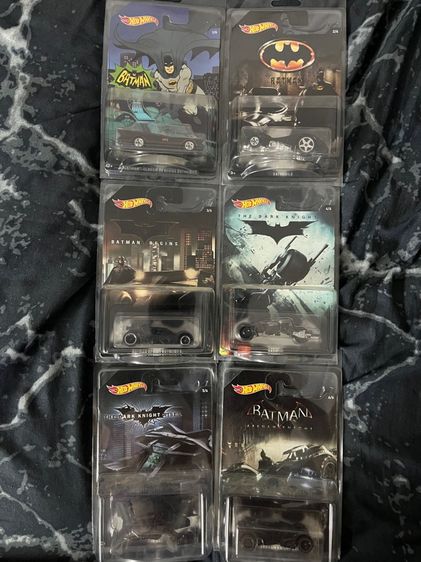 โมเดลรถสะสม Hotwheels Batman Set