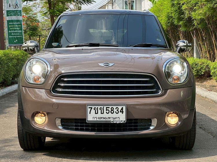Mini COUNTRYMAN 2014 2.0 D Utility-car ดีเซล ไม่ติดแก๊ส เกียร์อัตโนมัติ น้ำตาล รูปที่ 3