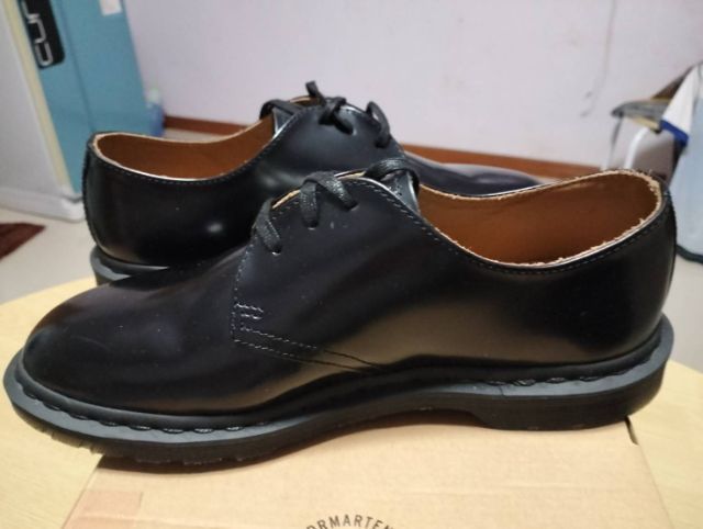 ดำ หนังแท้ รองเท้าหนังทั่วไป UK 6 | EU 39 1/3 | US 6.5 Dr martens archie II 