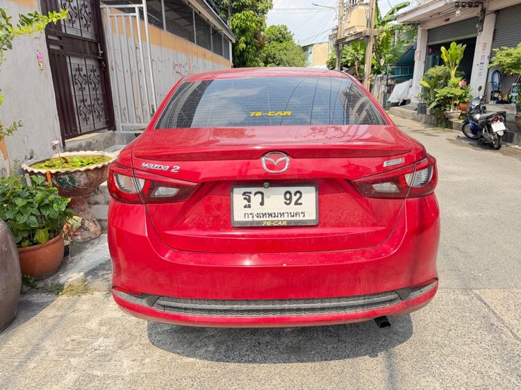 Mazda Mazda 2 2015 1.5 Skyactiv-D Sedan ดีเซล ไม่ติดแก๊ส เกียร์อัตโนมัติ แดง รูปที่ 4