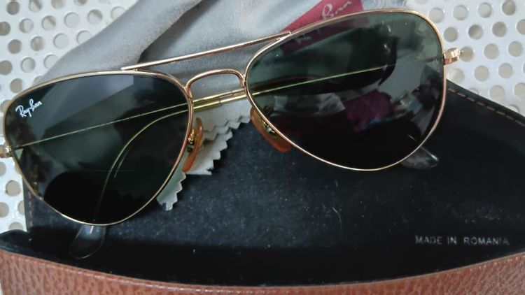 ขายแว่นตาRay-Ban Aviator small metal(RB3044 L0207 ซึ่งเป็นเวอร์ชั่นขนาดเล็กพิเศษสุดคลาสสิกออกแบบมาเพื่อผู้มีใบหน้าเล็กเรียวหรือสำหรับวัยรุ่น รูปที่ 12
