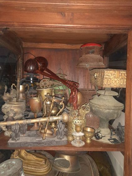 ของเก่า  ของโบราณ วิลเลจ ทองเหลือง ทีวีเก่า  รูปที่ 3