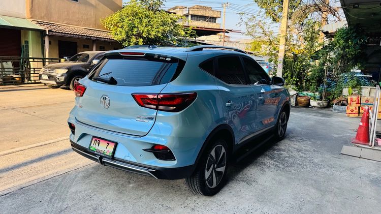 MG ZS 2022 EV Utility-car ไฟฟ้า เกียร์อัตโนมัติ น้ำเงิน รูปที่ 3