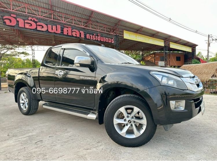 Isuzu D-MAX 2013 2.5 Hi-Lander Z Pickup ดีเซล ไม่ติดแก๊ส เกียร์ธรรมดา ดำ รูปที่ 2