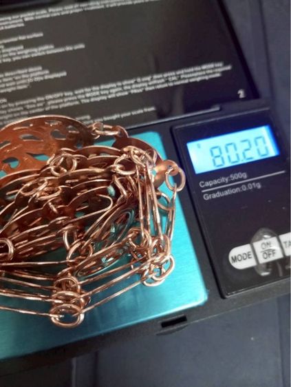 📌งานเก่า เข็มขัดสีนาค มีเปอร์เซ็นต์เงิน 14 เปอร์เซ็นต์ ยาว 34 นิ้ว นน. 80 กรัม   รูปที่ 4